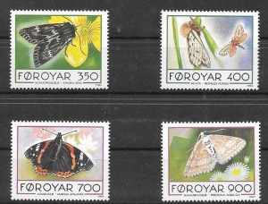 fauna mariposas Feroe