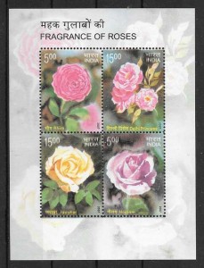 sellos flora India 2007