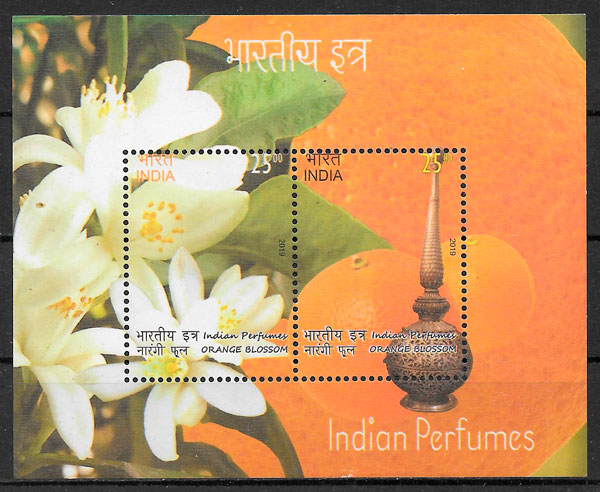 sellos flora India 2019