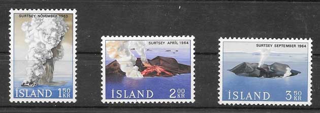 Sellos Filatelia Turismo Islandia 1965
