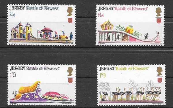 Colección sellos turismo de la Isla