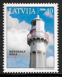 sellos faros Letonia 2006