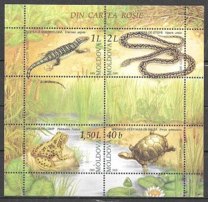 sellos fauna Moldavia 2005
