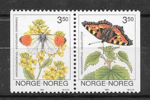 mariposas de Noruega 1993