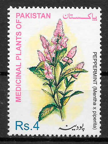 sellos flora Pakistan 2001