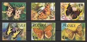 mariposas de Polonia 1977