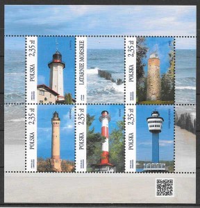 sellos faros Polonia 2015