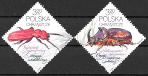 filatelia fauna Polonia 2018
