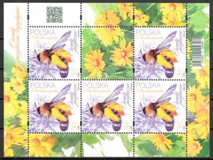 sellos fauna y flora Polonia 2021