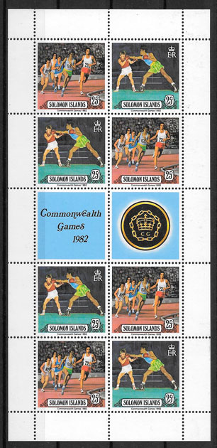 sellos deporte Salomon Islands 1982