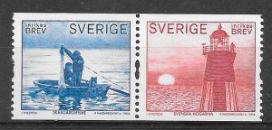 sellos faros Suecia 2004