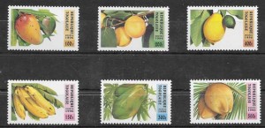 filatelia flora Togo 1997
