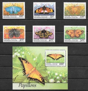 mariposas de Togo 1999