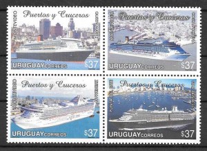 puertos y barcos de Uruguay