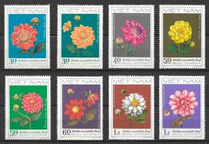 filatelia flora Viet Nam 1982