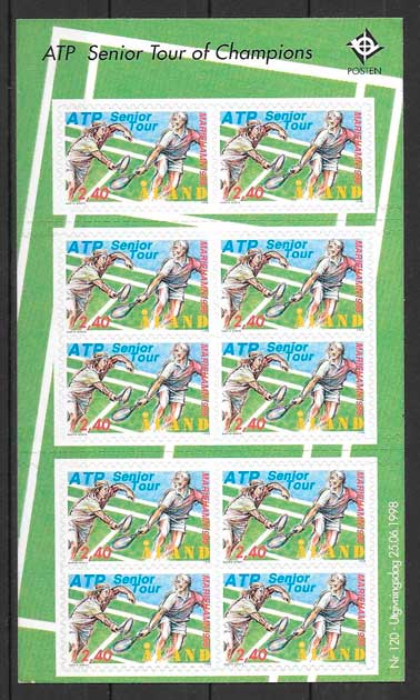 sellos deporte Aland 1998