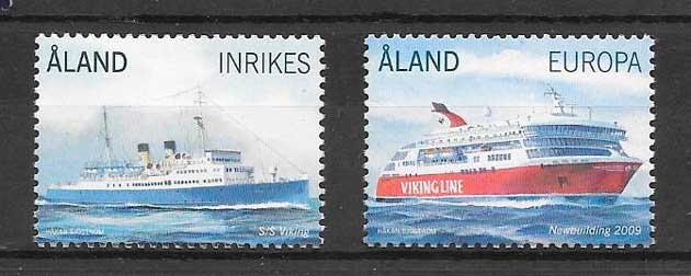 sellos transporte Aland 2009