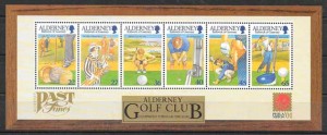 sellos deporte Alderney 2001