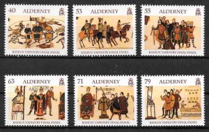 filatelia arte Alderney 2014