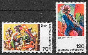 filatelia arte 1964 Alemania