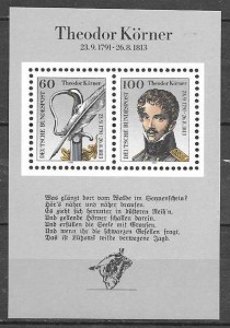 sellos personajes Alemania 1991