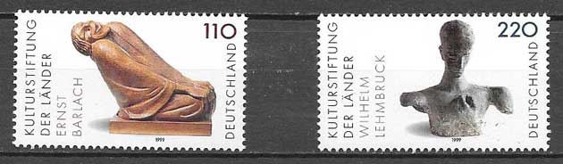 colección sello arte Alemania 1999