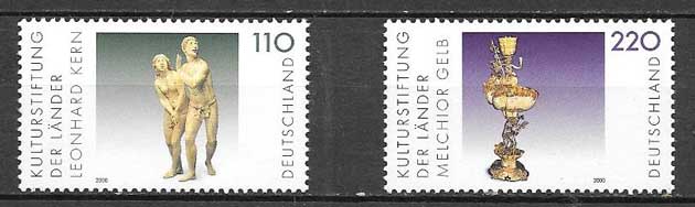 sellos arte Alemania 2000