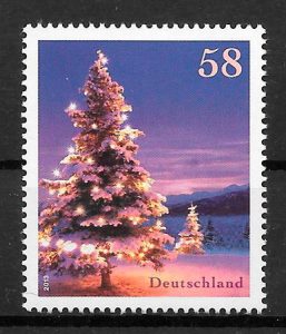 colección sellos navidad Alemania 2013