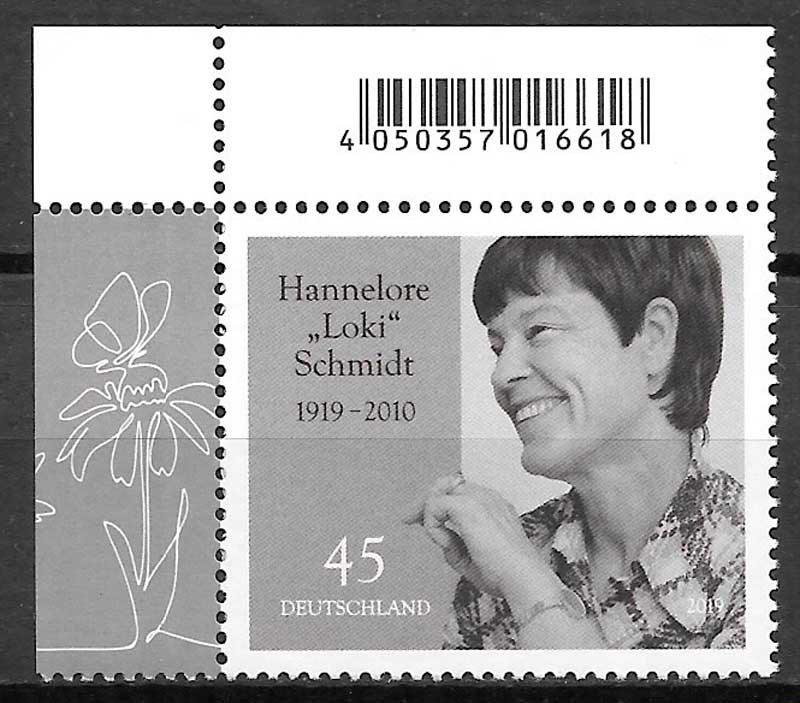 sellos personalidades Alemania 2019