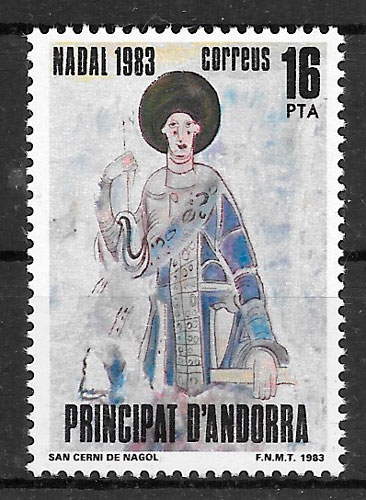 sellos Andorra Espanola 1983