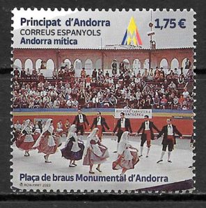 sellos arte Andorra Espanola 2022