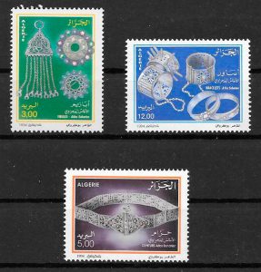colección sellos arte Argelia 1994
