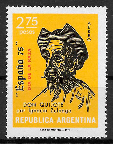 sellos personalidad Argentina 1975
