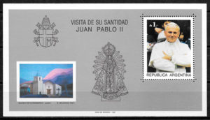 sellos personalidad Argentina 1987