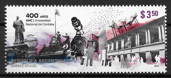 colección sellos Argentina arquitectura 2013