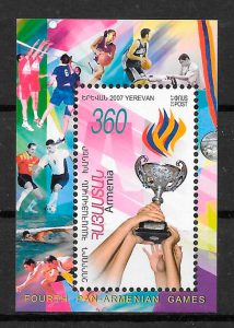 sellos deporte Armenia 2007