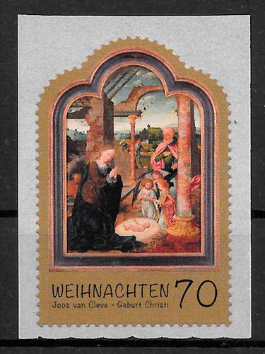 sellos navidad Austria 2013