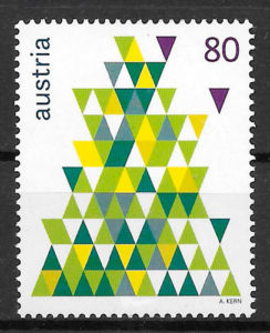 sellos navidad Austria 2015