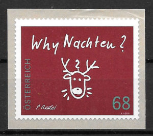 sellos navidad Austria 2015