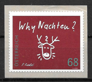 sellos navidad Austria 2015