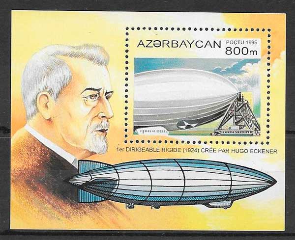 coleccion sellos transporte Azervaiyan