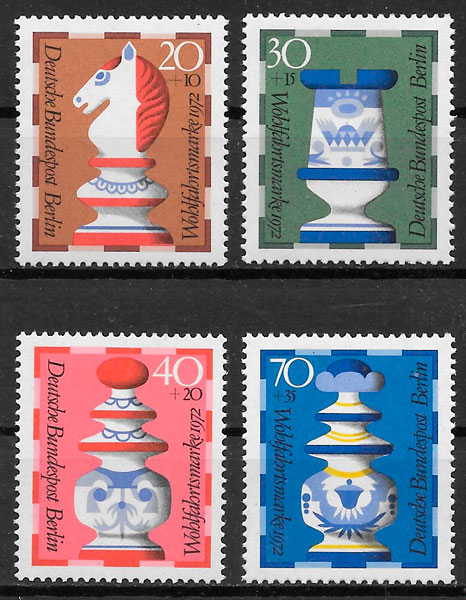 sellos deporte Alemania Berlin 1972