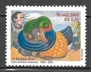 colección sellos cuentos Brasil 2005
