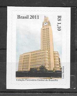 colección sellos arquitectura Brasil 2011