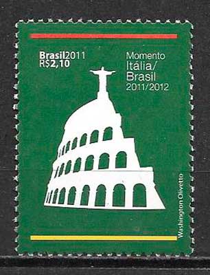 colección sellos arquitectura Brasil 2011