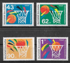 sellos deporte Bulgaria 1991