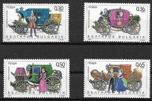 Filatelia transporte Bulgaria 2003