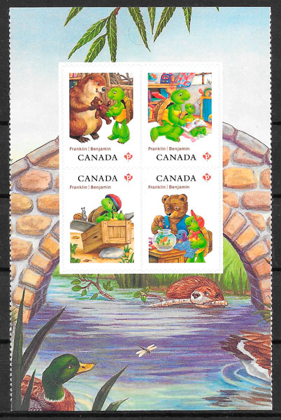 sellos cuentos Canada 2012