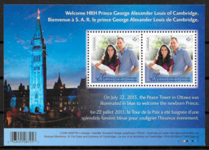 filatelia coleccion personalidad Canada 2013