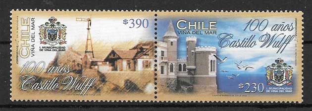 sellos colección arquitectura 2006 Chile
